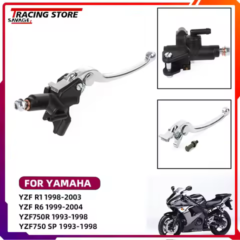 For Yamaha YZFR1 YZFR6 YZFR6S YZF1000 /R TYZF600R YZF750R YZF750 SP Motorycle Brake Master Cylinder 