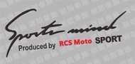 【湘阪車飾】KYMCO 光陽 RCS Moto 機車 摩托車 燈眉貼 大燈貼 車身貼 電動車 125