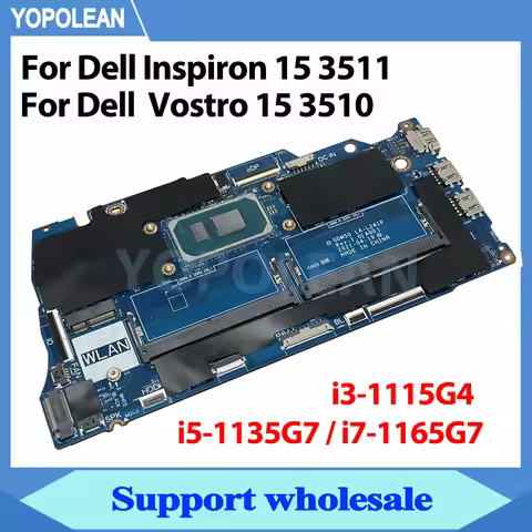 GDM50 LA-L241P 35 pin 45 pin Laptop Logic board For Dell Inspiron 15 3511 Vostro 15 3510 Motherboard