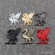 New Red Army Liverpool team emblem Liverpool bird metal car sticker Phoenix3D 3D Personalized Car Lo