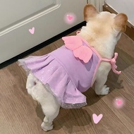 New Princess Dress for Small and Medium Dogs French Bulldog Pug Bulldog Clothes