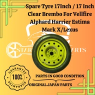 Spare Tyre 17Inch / 17 Inch Clear Brembo For Vellfire Alphard Harrier Estima Mark X/Lexus