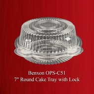 OPS-C51 BENXON 7" Round Cake Tray with Lock