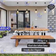 CAHAYA EELIC LHG-209 mix modern hanging decorative lamp using E14 fitting With cable outer equipped 