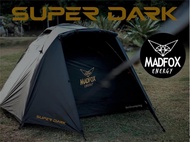 Madfox Super 5P+ plus gen 6 เต็นท์สนาม3-5คนนอน เต็นท์แคมป์ปิ้ง รุ่นsuperblack &super brown(ไม่รวมเสา