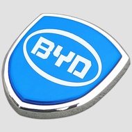 ป้ายติดรถยนต์ BYD แบบ 3D สไตล์บุคคลสำหรับตกแต่งรถยนต์ S7S6e5F3F0F6L3G3 Speedy e6M6G6 ป้ายติดรถยนต์ B