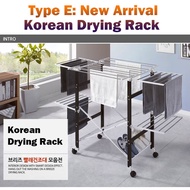 【BR806】Korean Clothes Drying Rack/ Laundry rack/Stainless Steel Clothes Hanger/Foldable Drying/Fireh