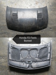 ! HONDA CIVIC FD FEELS BONNET !