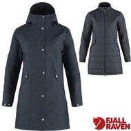 RV城市【Fjallraven】活動69折送》女 款二件式中長版連帽防水外套 Visby 風雨衣 雪衣小狐狸_84131