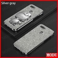Casing 6D Electroplated Glitter Phone Case Compatible with OPPO A5S A7  2018 A12 F9 F9 Pro Popular Design, New High-quality Glitter Phone Case Protective Case