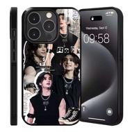 KPOP idol h-Hyunjin Phone Case For iPhone 16 15 14 13 Pro Max Plus Mini Magnetic Magsafe Wireless Ch