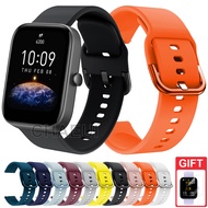 Silicone Strap Band Replacement Accessories for Xiaomi Huami Amazfit Bip 5 3 U Pro GTS 4 Mini GTS3 GTS2