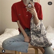 <930> South Korea emis leopard print canvas dudu kong hyo-jin white what the same camping picnic emi