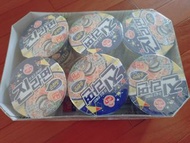 韓國金拉麵 6個一盒 杯麵65g 原味