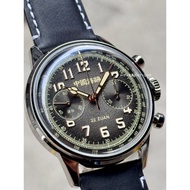 Brand New SeaGull Wind Chaser Black Dial Mechanical Chronograph Watch 1963