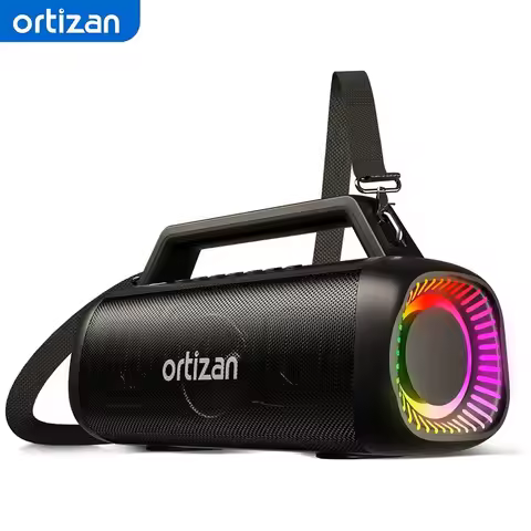 Ortizan 60W(80W Peak) Speakers Bluetooth Wireless Loud with Bass, Large Subwoofer Speakers Wireless