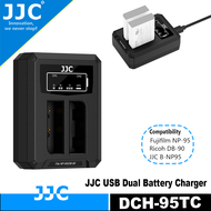 JJC USB sạc Pin Kép cho Nikon EN-EL25 EN-EL15 EN-EL15a EN-EL15b EN-EL15cFujifilm NP-W235 NP-W126 NP-