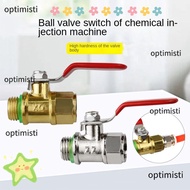 OPTIMISTI Ball Valve Assembly, XQ Ball Valve Switch Stainless steel handle Agricultural Sprayer Ball