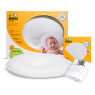 หมอนกันศีรษะแบนและระบายอากาศสำหรับเด็กทารก 0-1 ปี Mimos