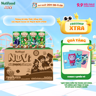 Thùng 48 Hộp Thức Uống Sữa Lúa Mạch Cacao Có Thạch NuVi 170ml