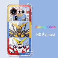 For Nubia Z80 Ultra 5G Phone Case For Nubia Z80Ultra Transparent All-inclusive TPU Anti-fall Silicon