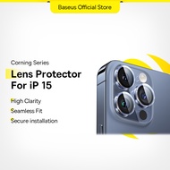 [IPHONE 15 EARLY RELEASE] Baseus iPhone 15 Glass Lens Protection with Seamless Fit Lens Superb Resis
