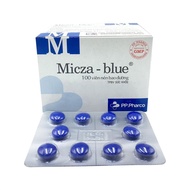 Micza-Blue Diuretic Support Pills to Clear Heat and Reduce Painful Urination Box of 100 Pills