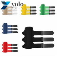 YOLO Trigger Finger Splint, Finger Straightener Hand Splint Adjustable Finger Fixing Belt, Finger Splints Belt Adjustable Durable Flexible Finger Brace Support Finger Splints