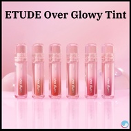 [ETUDE] Over Glowy Tint 3g Korean Lip Tint Makeup Glossy
