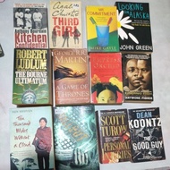 USED HH9 Assorted English Novel PRICE DOWN