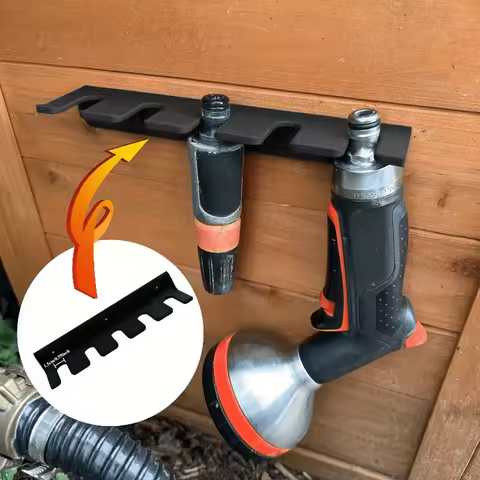 5-Hole Water Gun Organizing Bracket, Suitable for GARDENA Water Guns, Water Gun Additions, Garden St