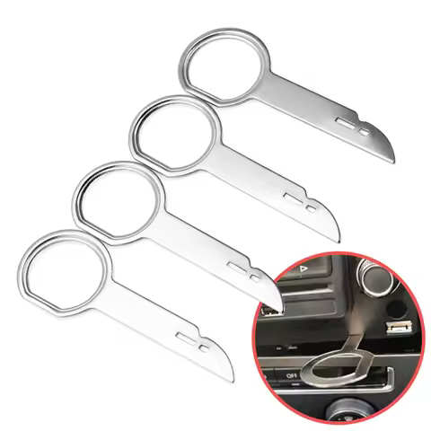 4Pcs Car Radio Removal Key Pin Tool for Peugeot 108 208 GTI 308 T7 T9 3008 307 5008 508 107 108 207 