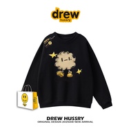 Drew Official Website Flagship Store Star Same Style Men Women Round Neck Sweatshirt Autumn Winter L