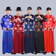 Men Samfu Sets Traditional SamFu Bridegroom Traditional Costumes Chinese New Year Wear