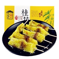 Osmanthus Cake Traditional Snack Snack In Xi'an Huimin Street Osmanthus Rice Cake Glutinous Rice Cakes Food Cake Steamed Cake