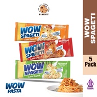 WOW Spageti Instant Pasta | 3 Mins Ready Spaghetti | Halal Indonesia 5 Pack RM 9.90 | Bolognese | Ag