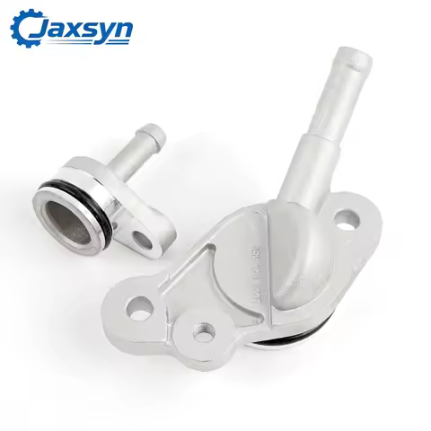 06K121143 Set Aluminum Engine water pipe Coolant Hose flange joint for EA888 GEN3 Audi A3 A4 A5 Q5 A