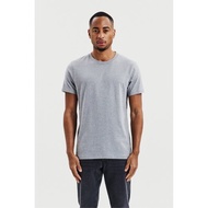 Bread & Boxers Crew-Neck Cotton 純有機棉男用圓領T- 灰