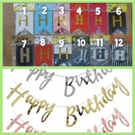 Happy Birthday Banner Happy Birthday Banner Latin Connected/ Birthday Banner