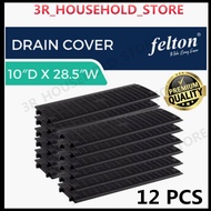 12PCS FELTON Drain Cover PVC Penutup Longkang Plastic Tutup Longkang Plastik Cover Outdoor Drain Cov