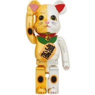 bearbrick 招財貓1000% 日本代購 非現貨