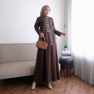 HAGIA DRESS - PREMIUM DRESS RAYA GAMIS/