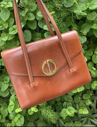 Dior Vintage 焦糖色手提/肩背包