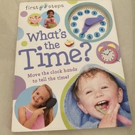 Buku Anak Preloved Import "Whats the time"