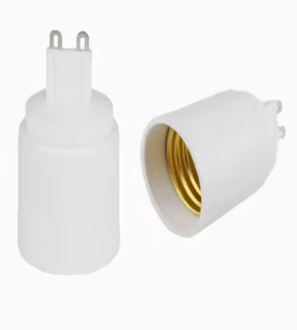 G9 To E27 Lamp Holder Converter For LED Light Bulb 100pcs