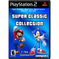 Super Collection - 7784 Classic Games - PS2 game Disc
