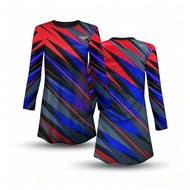DJ Sports P4 Muslimah Full Print Long Sleeve Sweatshirt