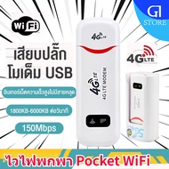 Pocket WiFi 4G 150Mbps Mobile WIFI SIM ROUTER Lte Wifi Router Pocket WiFi แอร์การ์ด โมบายไวไฟ ไวไฟพกพา พกพาไปได้ทุกที่ ใส่ซิมแล้วใช้ได้ทันที