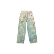 Acne Studios Loose Fit Jeans - 1981 Regular White Green Unused