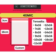 40MIC (THICK) OPP Bread Plastic Food Packaging Plastic/ Accessories Plastic/ 6x16/ 7x16 8x16/ 9x16/ 